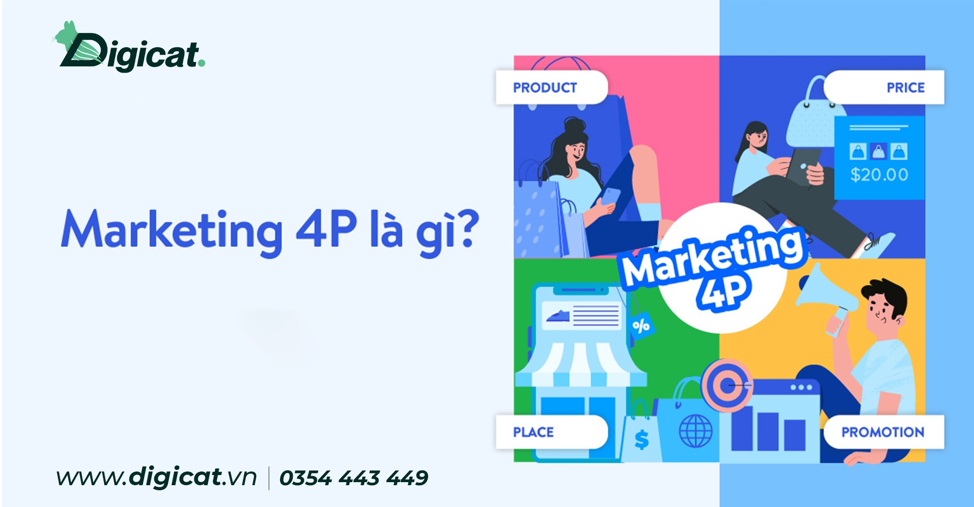 banner - 4P Marketing là gì? Bài học ứng dụng chiến lược 4P "ăn chắc" 100%