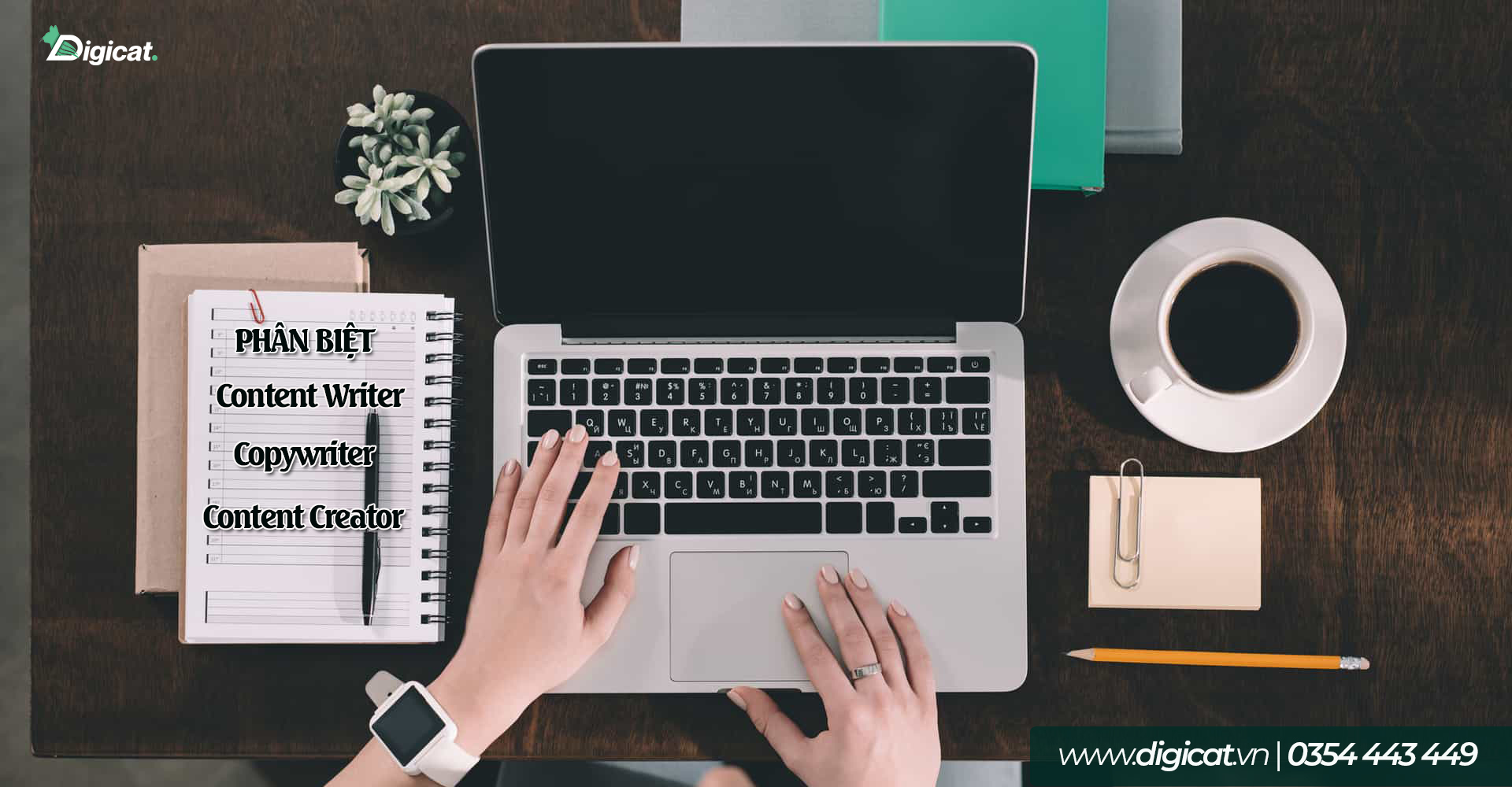 banner - Phân biệt Content Writer, Copywriter và Content Creator